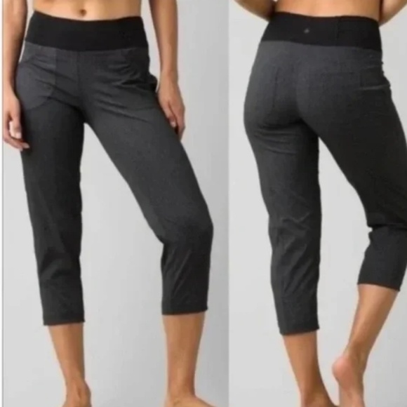 Prana Summit Capri (Size:  XS/Grey/Black) - Picture 1 of 7